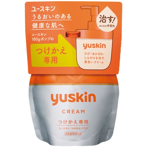ユースキン製薬　ユースキン　１８０ｇ　ポンプつけかえパウチ　１個1
