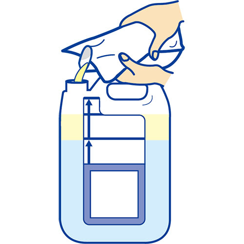 たのめーる】花王 ストリームエコ 液体洗剤希釈用空ボトル 5L 1本の通販