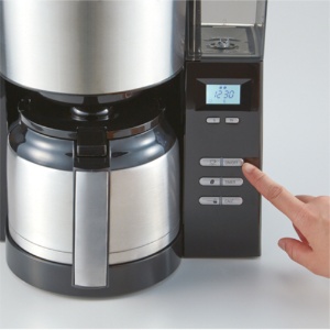 メリタ　コーヒーメーカー　アロマフレッシュサーモ　１０杯用　ブラック　ＡＦＴ１０２１－１Ｂ　１台5