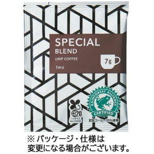 ユニカフェ　オリジナルドリップコーヒー　スペシャルブレンド　カップサイズ　７ｇ　１箱（１００袋）1