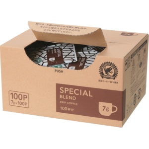ユニカフェ　オリジナルドリップコーヒー　スペシャルブレンド　カップサイズ　７ｇ　１箱（１００袋）2