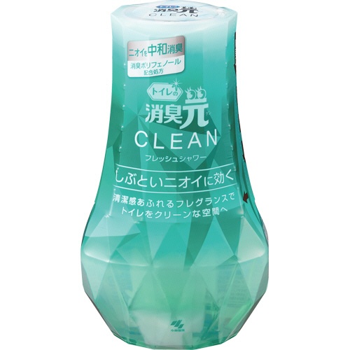 小林製薬　トイレの消臭元　ＣＬＥＡＮ　フレッシュシャワー　４００ｍＬ　１個1