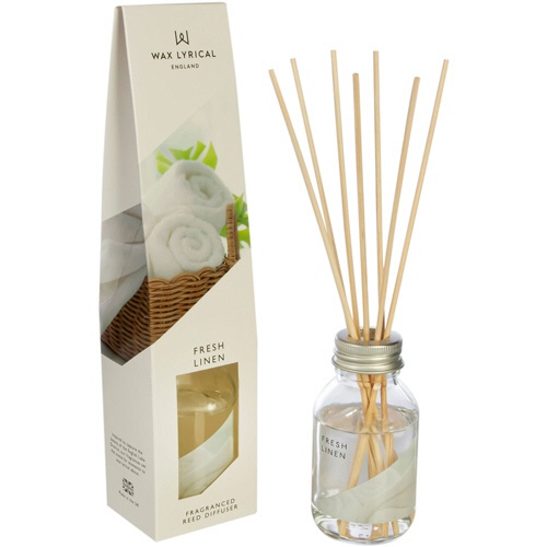 ワックスリリカル　Ｍａｄｅ　ｉｎ　Ｅｎｇｌａｎｄ　リードディフューザー　フレッシュリネン　本体　１００ｍｌ　ＷＬＭＥ３５０８　１セット1
