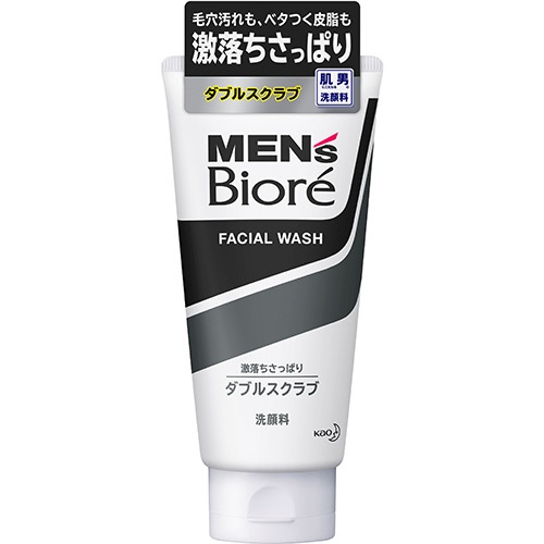 花王　メンズビオレ　ダブルスクラブ洗顔　１３０ｇ　１本1