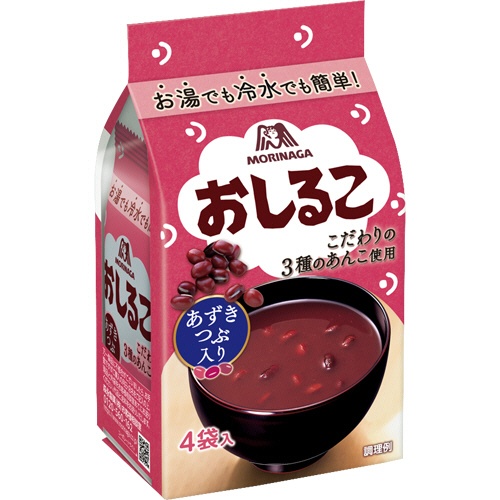 森永製菓　おしるこ　１８ｇ×４袋　１パック1