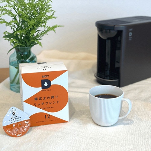 ＵＣＣ　ＤＲＩＰ　ＰＯＤ（ドリップポッド）　鑑定士の誇り　リッチブレンド　１箱（１２杯）4
