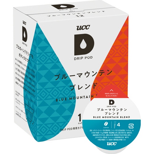 ＵＣＣ　ＤＲＩＰ　ＰＯＤ（ドリップポッド）　ブルーマウンテンブレンド　１箱（１２杯）1