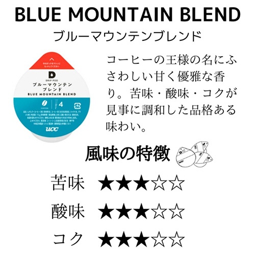 ＵＣＣ　ＤＲＩＰ　ＰＯＤ（ドリップポッド）　ブルーマウンテンブレンド　１箱（１２杯）2