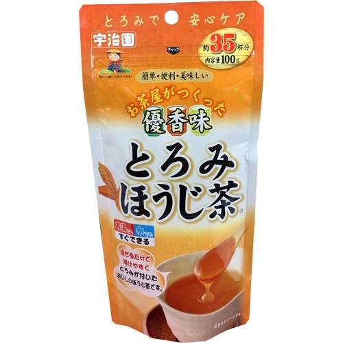 宇治園　とろみほうじ茶　１００ｇ　１パック1