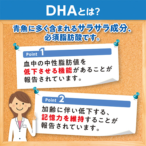 DHC DHA 60日分x3袋