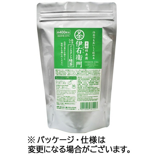 宇治の露製茶　伊右衛門　抹茶入インスタント緑茶　２００ｇ　１パック1