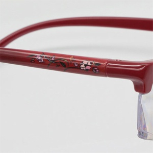 キングジム　ａｒｅｍａ　メガネ型拡大鏡　赤（花柄）　ＡＭ４１アカ　１個3