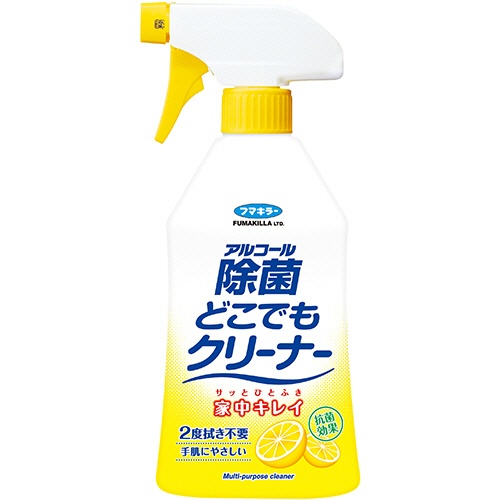 フマキラー　アルコール除菌　どこでもクリーナー　本体　３００ｍＬ　１本1