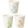 ＴＡＮＯＳＥＥ　紙コップ　ＡＮＤ　ＦＬＯＷＥＲＳ（アンド　フラワーズ）　２０５ｍＬ（７オンス）　１パック（８０個）1