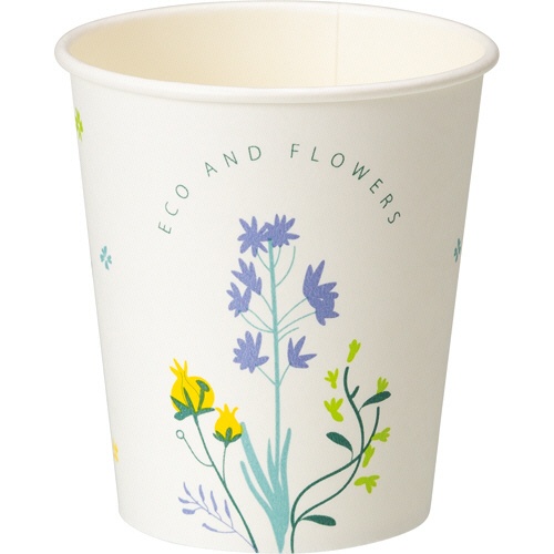 ＴＡＮＯＳＥＥ　紙コップ　ＡＮＤ　ＦＬＯＷＥＲＳ（アンド　フラワーズ）　２０５ｍＬ（７オンス）　１パック（８０個）2