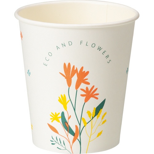 ＴＡＮＯＳＥＥ　紙コップ　ＡＮＤ　ＦＬＯＷＥＲＳ（アンド　フラワーズ）　２０５ｍＬ（７オンス）　１パック（８０個）4