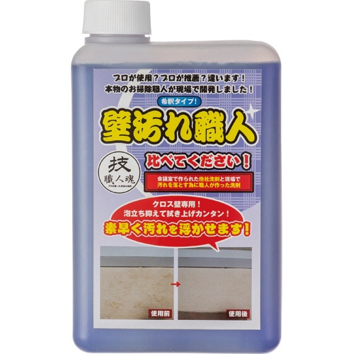 允・セサミ　技職人魂　壁汚れ職人　つめかえ用　１０００ｍＬ　１本1