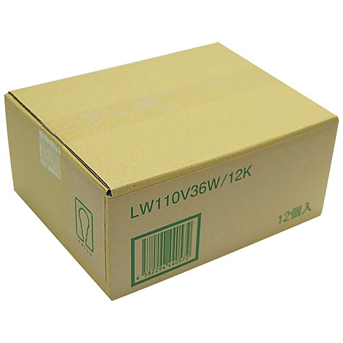 白熱電球　ＬＷ１１０Ｖ３６Ｗ　１パック（１２個）3