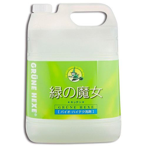 ミマスクリーンケア　緑の魔女　キッチン（食器用洗剤）　業務用　５Ｌ　１本1