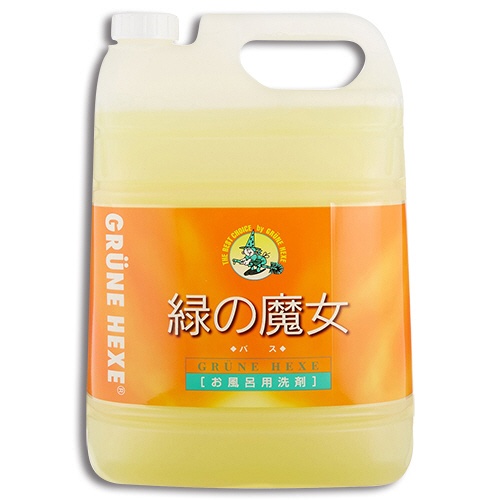 ミマスクリーンケア　緑の魔女　バス（お風呂用洗剤）　業務用　５Ｌ　１本1