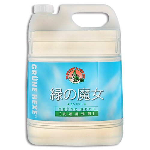 ミマスクリーンケア　緑の魔女　ランドリー（洗濯用洗剤）　業務用　５Ｌ　１本1