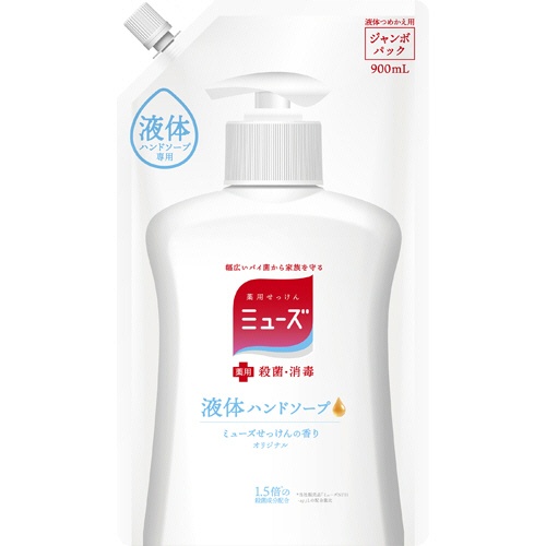 レキットベンキーザー・ジャパン　液体ミューズ　オリジナル　つめかえ用　ジャンボパック　９００ｍＬ　１個1