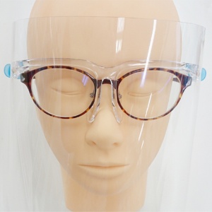 ＵＫ・ＰＲＯＤＵＣＴＳ　ＵＫフェイスシールド　専用眼鏡１個＋交換用フェイスシールド１０枚入　１セット4