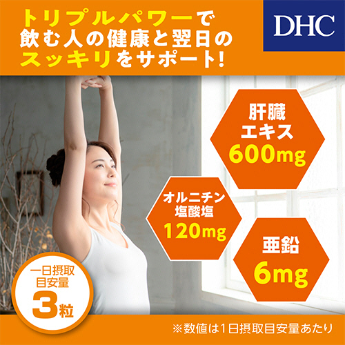 【１２個セット】DHC 肝臓エキス+オルニチン 20日分
