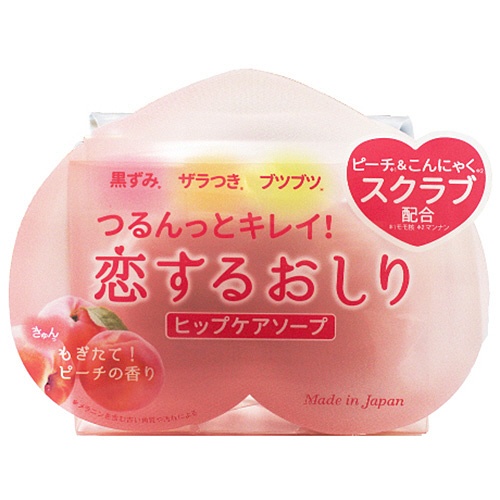 ペリカン石鹸　恋するおしり　ヒップケアソープ　８０ｇ　１個1