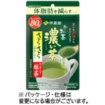 伊藤園　おーいお茶　濃い茶　さらさら抹茶入り緑茶　８０ｇ