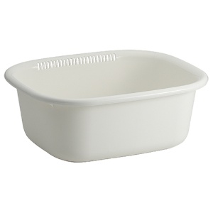 アスベル　Ｎポゼ　洗い桶角型　小　ホワイト　１個1
