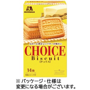 森永製菓　チョイスビスケット　（２枚×７袋）　１箱1