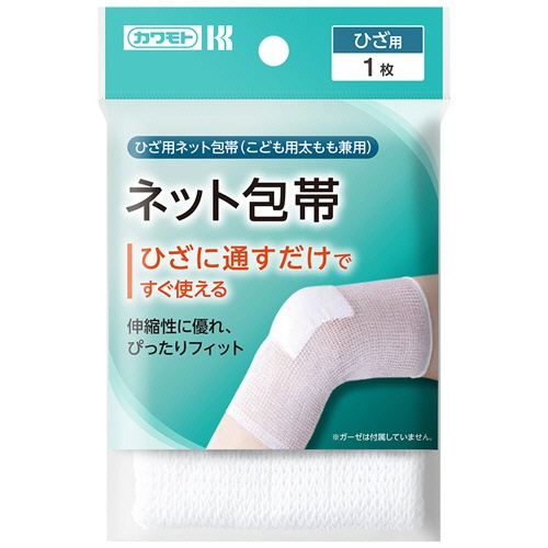 カワモト　ネット包帯　ひざ用　０３２－４０５１３０－００　１枚1