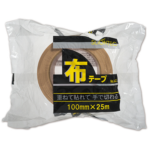 たのめーる】スリオンテック 布テープ No.343720 75mm×25m 厚み たのめーる】スリオンテック 布テープ No.343720 75mm×25m 厚み