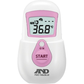 Ａ＆Ｄ　非接触体温計　ＵＴ－７０１　でこピッと　ピンク　ＵＴＲ－７０１Ａ－ＪＣ２　１個