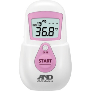 Ａ＆Ｄ　非接触体温計　ＵＴ－７０１　でこピッと　ピンク　ＵＴＲ－７０１Ａ－ＪＣ２　１個1