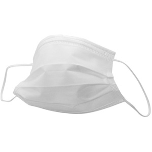 不織布マスク　三層式　ホワイト　１パック（５０枚）3