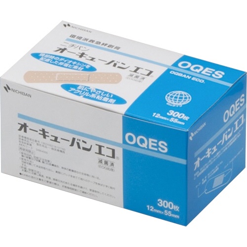 ニチバン　オーキューバンエコ　Ｓサイズ　ＯＱＥＳ　１箱（３００枚）1