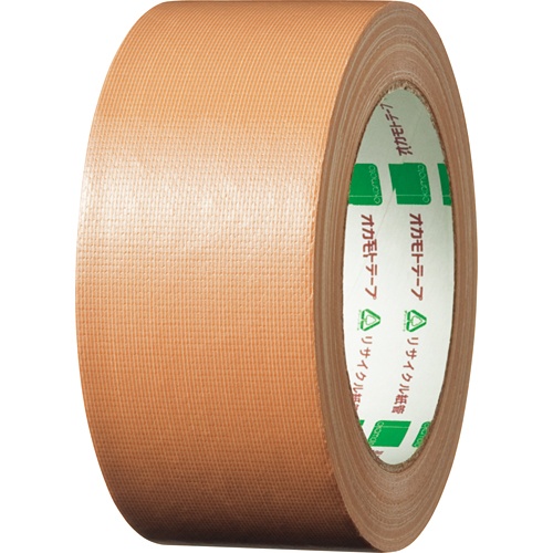 オカモト　再生ＰＥＴ布テープ　環境思い　５０ｍｍ×２５ｍ　厚み約０．２０ｍｍ　４５２ＲＣ　１巻2