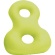 ＭＯＧＵ　背すじをのばす８の字クッション　緑　１個1