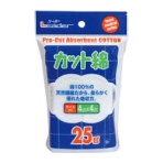 日進医療器　リーダー　カット綿　４×４ｃｍ　２５ｇ　１パック