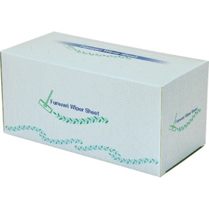 アズマ工業　ふんわりワイパーシート　ブルー　１箱（５０枚）1