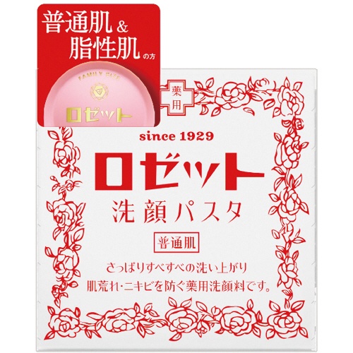 ロゼット　洗顔パスタ　普通肌　９０ｇ　１個1