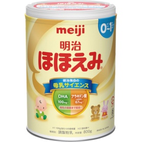 明治　乳児用ミルク　ほほえみ　大缶　８００ｇ　１個