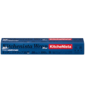 キッチニスタ　キッチニスタラップ　抗菌ブルー　３０ｃｍ×１００ｍ　１本1