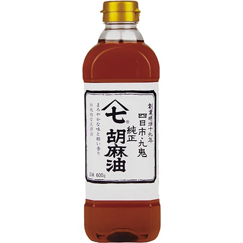 九鬼産業　ヤマシチ純正胡麻油　６００ｇ　１本1