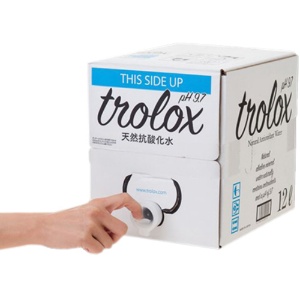 トロロックス　天然抗酸化水　Ｔｒｏｌｏｘ　２０Ｌ　バッグインボックス　１箱2