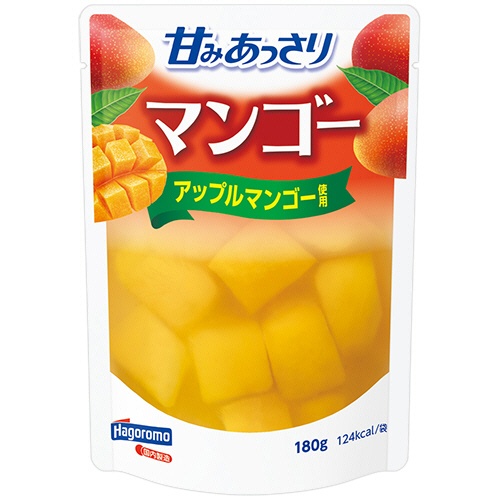 はごろもフーズ　甘みあっさり　マンゴー（パウチ）　１８０ｇ　１パック1
