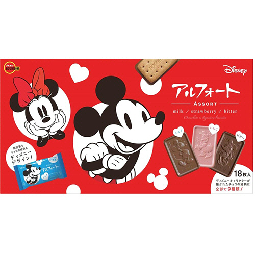たのめーる ブルボン ディズニーアルフォートアソートvd 1個 18枚 の通販