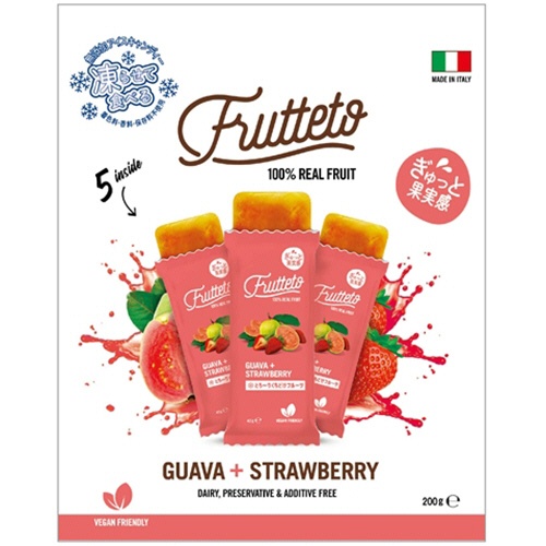 リブインコンフォート　ＦＲＵＴＴＥＴＯ　アイスキャンディー　グァバ＆ストロベリー　４０ｇ／個　１パック（５個）1